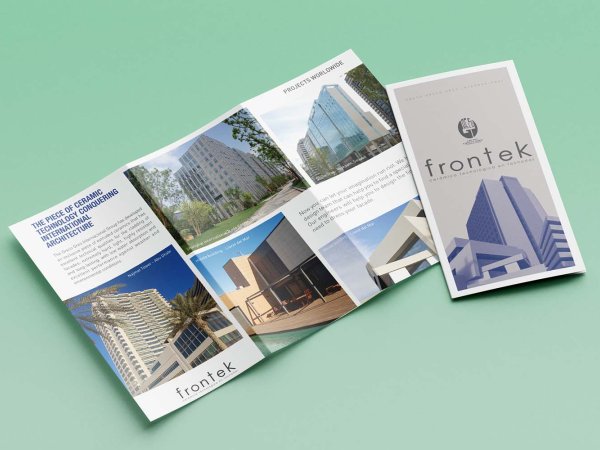 A4 Roll Fold to DL Product Brochure